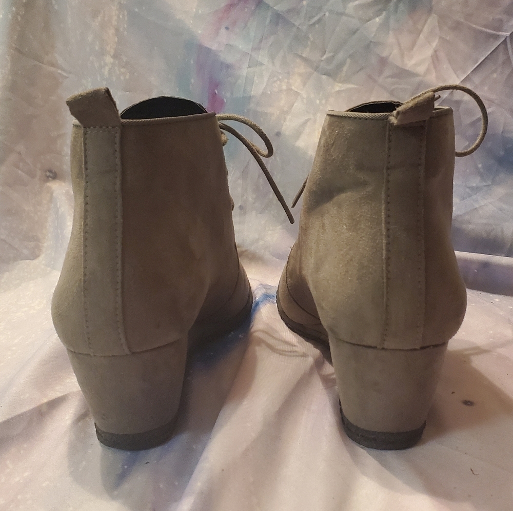 Tan Booties - Picture 5 of 7